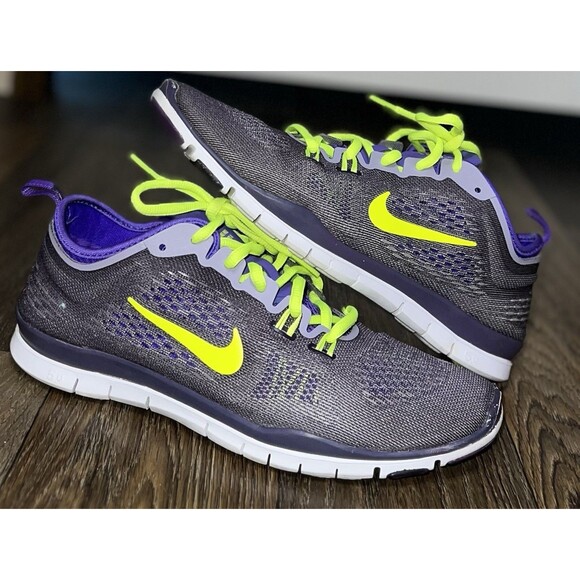 Nike Free 5.0 TR Fit 4 Gray Running Shoes Womens US Size 8.5 - Picture 1 of 7
